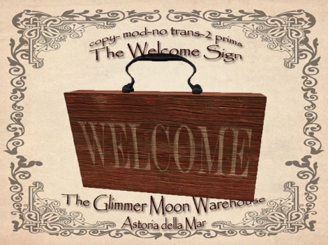 Welcome Sign Ad